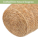 Woven Straw Flower Pot Seagrass Planters Basket Garden Plant Pot Containers Wicker Rattan Vase Sundries Organizer Storage Bins for Indoor Outdoor Plants by CozyNest Decor