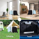 4-Legged Clothes Drying Rack Foldable,Octopus-Shaped Portable Laundry Drying Rack,Outdoor and Indoor Collapsible Drying Rack with 4 Pulleys,2 Tier by CozyNest Decor