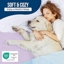 Utopia Bedding Waterproof Mattress Protector Queen Size, Premium Terry Mattress Cover 200 GSM, Breathable, Fitted Style with Stretchable Pockets (Lavender) by TinyTreasures Baby Boutique