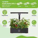 Vita Indoor Hydroponics Growing System Kit, 12/16/20 Pods, 10L Water Tank, Indoor Herb Garden with 5X Faster Growth, Indoor Gardening System with 25" Extendible Rod for Indoor Plants by GreenHaven Gardens