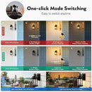 VIANIS Motion Sensor Outdoor Garage Lighting Fixture, Oil Rubbed Bronze Farmhouse Exterior Wall Mount Sconce for House, Waterproof Dusk to Dawn Front Porch ORB Outside Lantern for Patio by GreenHaven Gardens