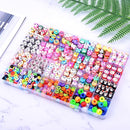 1000PCS Polymer Clay Beads Bracelet Making kit, 24 Style Cute Fun Beads Animal Beads Charms for Jewelry Necklace Earring Making DIY Accessories for Women Girls by TinyTreasures Baby Boutique