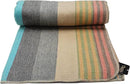 Alpaca Wool Throw Blanket | Super Soft, Lightweight, Breathable and Hypoallergenic | Non-Itchy or Scratchy (Green Gray Varicolored, Queen (U.S. Standard)) by CozyNest Decor
