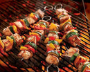 10 inch Barbecue Skewers, HONSHEN Metal BBQ Sticks,12Pack Stainless Steel Square Skewer,Kebob,kabob Sets for Grill Outings Cooking (BBQ Skewers Square 10inch-12p) by GreenHaven Gardens