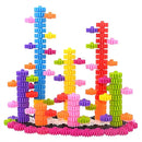 Gears Interlocking Learning Set, STEM Construction Toy Set - Building Kids Toys 180 Pcs - 10 Colors by TinyTreasures Baby Boutique