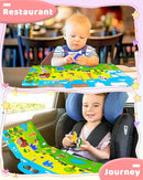 Benresive Reusable Sticker Books for Kids 2-4, Sticker Books for Toddlers 1-3 2-4, Toddler Travel Toys Activities Crafts Gifts - Animal by TinyTreasures Baby Boutique