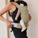 Bumpsuit Baby Carrier for Men Women Newborn to Toddler (7-45 lbs), Ergonomic Face-in & Face-Out Quilted Shell Baby Wearing Carrier with Pockets and Padded Cross Over Back Straps by TinyTreasures Baby Boutique