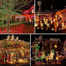 2 Pack Christmas String Lights Indoor Outdoor, Super Bright 66FT 200 LED String Lights Waterproof, Twinkle Xmas Lights with Timer for Christmas Tree Decorations (Red and Green) by GreenHaven Gardens