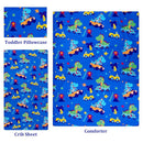 Cloele Dinosaur Crib Bedding Sets for Boys - 3 Piece Standard Size Baby Bedding Set Includes Crib Comforter Fitted Sheet Crib Skirt - Nursery Bedding Set for Boys and Girls by TinyTreasures Baby Boutique