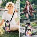 icolor Water Bottle Carrier Bag with Strap 25/32/40 oz Crossbody Bottle Holder with Phone Pocket Sling Sleeve Insulated Neoprene Water Bottle Pouch for Walking Travelling by TinyTreasures Baby Boutique