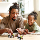 MAGMEN Mini Movers: Magnetic Blocks Building Set - Build Cars, Trucks, Planes & More! Fun & Imaginative STEM Learning Toys (79 pcs) for Kids Ages 3 by TinyTreasures Baby Boutique