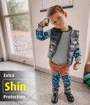 Soft-Style Kids Knee and Elbow Pads with Bike Gloves, Flexible Impact-Resistant Gear for Ages 2-11, Designed for Balance Bikes, Roller-Skating, and Skateboarding by TinyTreasures Baby Boutique