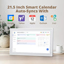 Dragon Touch 21.5" Digital Calendar Chore Chart – 1080P Full HD Interactive Touchscreen, Smart Family Planner, Hearth Display Digital Calendar Wall & Desk Mountable for Seamless Scheduling by TinyTreasures Baby Boutique
