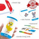 180 Toddler Learning Flashcards, Educational Tool for Preschoolers by TinyTreasures Baby Boutique
