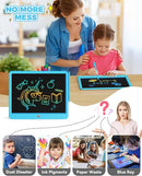 KOKODI 15 Inch LCD Writing Tablet with Anti-Lost Stylus, Erasable Doodle Board Colorful Toddler Drawing Pad, Car Travel School Games Toys for 3 4 5 6 7 8 Kids, Birthday Gift for Girls Boys Blue by TinyTreasures Baby Boutique