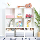 MINTWOOD Design 3-Pack Storage Baskets for Shelves, Playroom and Classroom, Book Basket, Decorative Storage Cube Bins, Woven Closet Organizers, Pantry and Shoe Organizer, 3-Tone Grey by TinyTreasures Baby Boutique