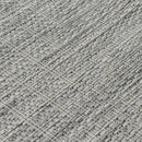 Adiva Rugs Outdoor Indoor Area Rug, Weather Resistant, Easy to Clean, Stain Resistant Floor Mat for Dining Room, Backyard, Deck, Patio (Silver Weiss, 2'6" x 7') by CozyNest Decor