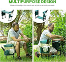 KVR Upgraded Garden Kneeler and Seat with Thicken & Widen Soft Kneeling Pad,Heavy Duty Foldable Gardener Stool with 2 Tool Pouches,Gardening Gifts for Women Mom Men Seniors¡­… by GreenHaven Gardens