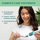 Himalaya Complete Care Toothpaste, Fluoride Free to Reduce Plaque and Brighten Teeth, 6.17 Oz by CozyNest Decor