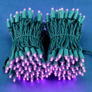 200 Count Pink Wide Angle LED Christmas Lights, 66 ft Green Wire UL Certified Commercial Grade 5mm Holiday String Light Set (Pink) by CozyNest Decor