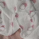 Muslin Swaddle Blankets for Newborn, 3 Pack Breathable Soft Receiving Blanket, Large 38 x 40 inches Swaddle Wrap Burping Clothes Diapers, Essentials Infant Shower Items, Toddler Gift (Clouds & Stars) by TinyTreasures Baby Boutique