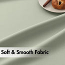 ANRODUO Back Tab Blackout Curtains for Bedroom Living Room, Rod Pocket Pinch Pleated Thermal Insulated Room Darkening Curtains 72 Inches Long 2 Panels, Sage Green, 42 x 72 Inch by TinyTreasures Baby Boutique