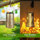 2 Pack Solar Lanterns Outdoor Waterproof, Hummingbird Hanging Solar Lights for Outside, Garden Decor for Yard Patio Pathway Porch, Christmas Birthday Mothers Day Gifts for Women Mom Grandma by GreenHaven Gardens