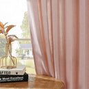Joydeco Linen Curtains for Living Room,Light Filtering Rod Pocket Back Tab Semi Sheer Drapes Window Long Curtains 108 inches Long Sheer Bliss by CozyNest Decor