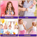 Friendship Bracelet Making Kit for Girls - DIY Bracelets Maker Art and Craft Kits for Kids - Jewelry String braiding Set Toys for Age 6 7 8 9 10 11 12 Year Old Girl Christmas Birthday Gifts - Yellow by TinyTreasures Baby Boutique