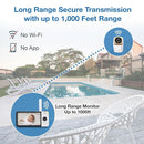 VTech VM928-2HD 5” 720p HD Display 2 Cameras Baby Monitor,110 Wide Angle View,Remote Pan-Tilt-Zoom,Night Vision,Up to 1000ft Range,Temperature Sensor,9 Soothing Sounds & Lullabies,2-Way Talk,No WiFi by TinyTreasures Baby Boutique