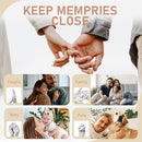 Hand Casting Kit, Anniversary Couples Gifts Casting Kit,Hand Mold Kit Couples, Hand Mold Kit Couple with Base, Couple 1 Year Anniversary, Bridal Shower, Wedding Gifts Plaster Hand Mold Casting Kits by TinyTreasures Baby Boutique