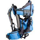 ClevrPlus Canyonero Camping Baby Backpack Hiking Kid Toddler Child Carrier with Stand and Sun Shade Visor, Blue by TinyTreasures Baby Boutique