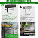 Raised Garden Bed with Legs, 48×24×32in Large Metal Elevated Raised Planter Box,600lb Capacity with Drainage Holes for Vegetables Lawn Green Flowers, Fruits, Terrace by GreenHaven Gardens