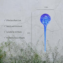 LGL Plant Watering Globes - Automatic Self Watering Globes. Decorative Self Watering Planter Inserts Made From Hand-Blown Durable Glass. Self Watering Spikes to Support Plant Health. 4 Pack, Jumbo. by GreenHaven Gardens