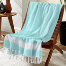 Lightweight Woven Throw Blanket Cotton Large Soft First Apartment Essentials Aesthetic Decor New Home Must Haves Girl Dorm Decoration Guest Room Accessories Bathroom Things Stuff House Decore Gifts by TinyTreasures Baby Boutique