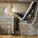 Black Linking Balloons, 120PCS Linked Balloon with Tail for Balloon Wall Arch and Chains, Quick Linkable Balloons for Wedding Birthday Baby Shower Engagement Graduation Party Decorations (6+10inch) by CozyNest Decor