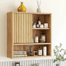 Bathroom Wall Cabinet Above Toilet Storage，Wall Mounted Storage with Adjustable Shelves, Space-Saving Modern Design for Bathroom & Laundry Room, Kitchen, Dining Room, Living Room by CozyNest Decor
