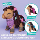 Craft-tastic - Make a Friend Pony - Mini Sewing Kit, Arts and Crafts, Kids Crafts, Art Supplies, Craft Kit Makes 1 Easy-to-Sew Stuffie with Clothes & Accessories, Bonus Travel Tote Included Ages 5+ by TinyTreasures Baby Boutique