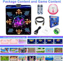 Dance Mat for Kids and Adults, Musical Electronic Dance Step Pad with 100+ Games, 200+Songs, HD Camera, 2 Motion Sensor Controllers, MTV & Cartoon Modes, Dance Mat Toy for Girls& Boys by TinyTreasures Baby Boutique
