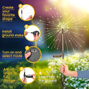 GIGALUMI Garden Outdoor Decor Lights 120LED 8Pack, Solar Garden Lights for Yard Outside Fairy Decorative,Solar Powered for Yard Pathway Flowerbed Planter Balcony Patio Decor（Warm White） by GreenHaven Gardens