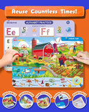 Search and Find Book, and Handwriting Practice & Tracing Books for Kids 3-8 - 50+ Travel Games for Car and Airplane, Preschool Learning Activities, Kindergarten Workbooks, Gift for Kids by TinyTreasures Baby Boutique