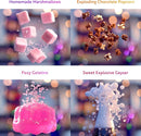 Playz Edible Exploding Candy Making Science Kit for Kids Ages 8-12 Years Old - Food Science Chemistry Kid Science Kit with 29 Experiments, Educational Science Kits for Boy & Girls by TinyTreasures Baby Boutique