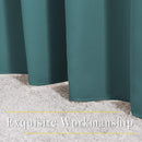 NICETOWN Sea Teal Blackout Curtains for Living Room, Grommet Thermal Insulated Window Drapes Room Divider Blinds Sound Reducing for Living Room, W46 x L102, 2 Pieces by TinyTreasures Baby Boutique