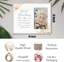 Great Grandma Picture Frame - Great Grandma Gifts from Grandkids, Sympathy Gifts for Loss of Great Grandma, Great Grandma Memorial Wooden Frame for Tabletop or Wall Hanging 4x6 Photo by TinyTreasures Baby Boutique