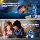 Robot Toys for Boys and Girls, Rechargeable Remote Control Robot with Auto-Demonstration, Light Projection, Dance Moves, Music, and Gesture Sensing –Toy Robot Gifts for 3,4,5,6 Year old Boys (Blue) by TinyTreasures Baby Boutique