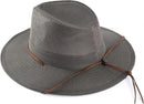 Home Prefer Cotton Summer Fedora Hat Wide Brim Sun Hats for Men Women UPF 50+ Sun Protection Cap for Fishing Hiking by GreenHaven Gardens