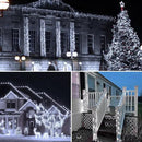 Solar String Lights Outdoor, 2-Pack Each 72FT 200 LED Solar Christmas Twinkle Lights Outside Waterproof Copper Wire with 8 Modes Solar Fairy Lights for Garden Tree Birthday Christmas Decor(Cool White) by GreenHaven Gardens