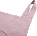 Amazhiyu 100% Linen Door Hanging Laundry Hamper Bag, 19x27 Inches Pink by CozyNest Decor