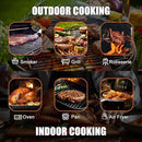 INSMART Wireless Smart Meat Thermometer,330FT Bluetooth Range,100% Waterproof,Precision Cooking Grilling,Multi Sensors,for BBQ,Oven,Grill,Kitchen,Smoker, Rotisserie Turkey Beef/iOS & Android App by TinyTreasures Baby Boutique