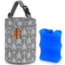 Accmor Breastmilk Cooler Bag, Insulated Baby Bottle Cooler Tote Bags for Nursing Mom Daycare by TinyTreasures Baby Boutique